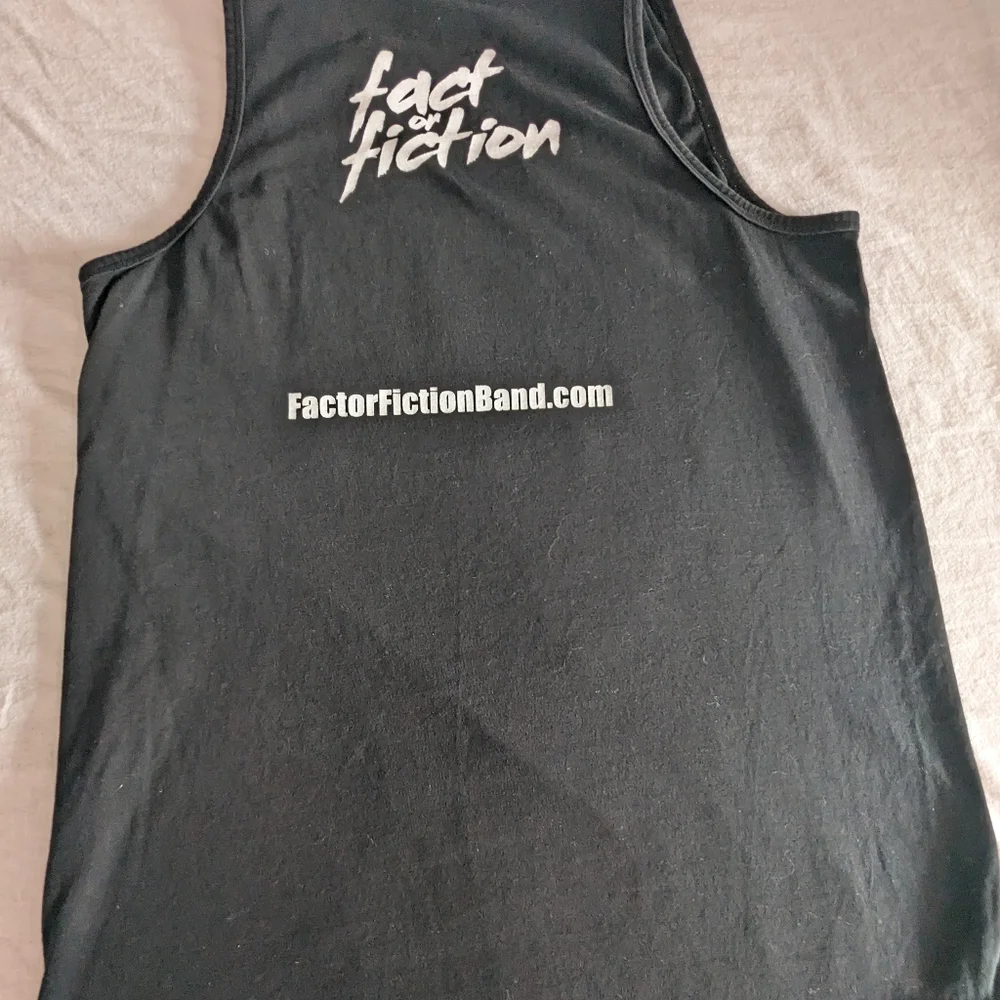 Fact or Fiction Band Tank Medium